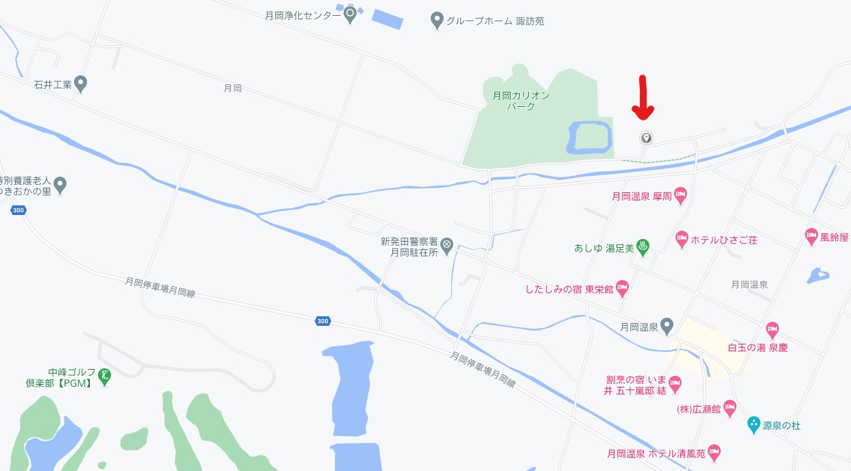 月岡土地　地図